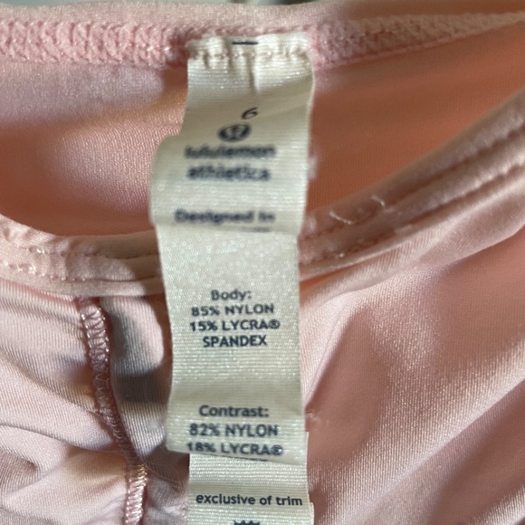 Lululemon Athletica long sleeve with hood size 6 in Pink color - Picture 2 of 4